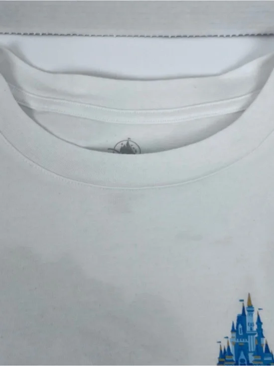 Disney Parks Men's 4 Park ICON Graphic Print Organic Cotton Tee Shirt Size XXL - Picture 8 of 15